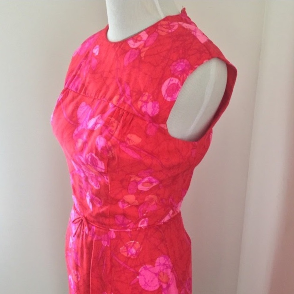 The Lyons Shop Vintage Fit & Flare Midi Dress Sz 4 - Picture 3 of 7
